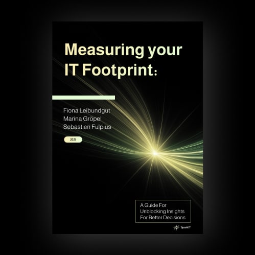 Measuring your IT footprint whitepaper cover art